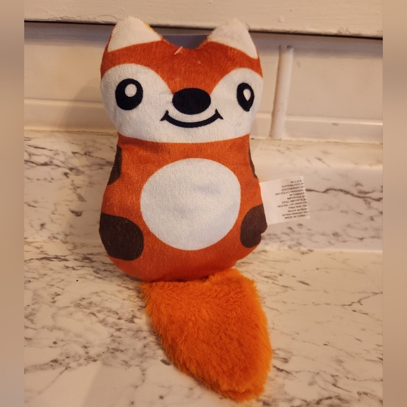 Dog Nwt Fox Dog Toy Crinkle And Squeaker Poshmark